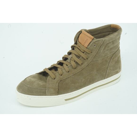 Vince Mens Casey High Top Brown Suede Sneaker SZ 10.5 New Flint $275